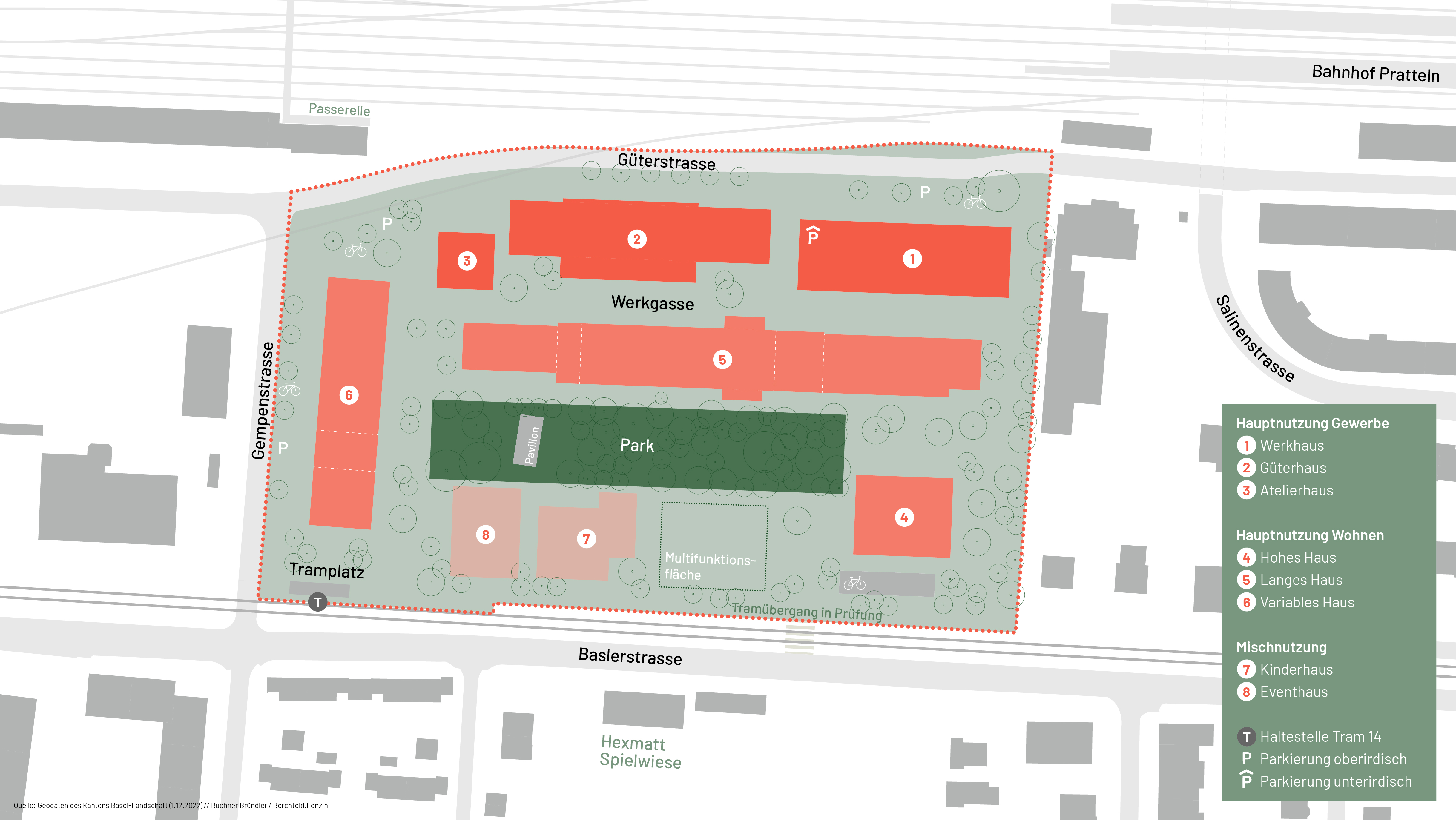 Situationsplan Gesamtkonzept